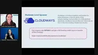 WordPress Accessibility Day 2022 - Sessions 1-5