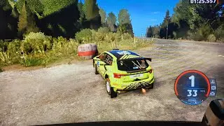 Dirtrally2-thrustmaster t150 w original pedals to t3pm vs g29,