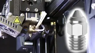 How to UPGRADE the NOZZLE in Creality Sprite Extruder to 