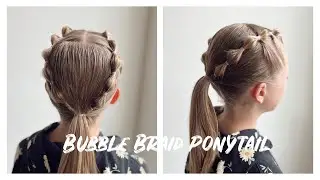 Bubble Braid Ponytail | Q’s Hairdos