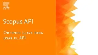 Introducción Scopus API