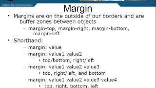 CSS 2 & 3 - 8.12 Margin (Part 1)