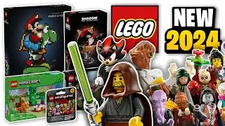 LEGO Fall 2024 Sets OFFICIALLY Revealed - Video Games, Star Wars, Minifigures & MORE!