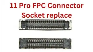 iPhone 11 Pro FPC Connector USB Socket replace . iPhone USB Connector replacement .Noor telecom