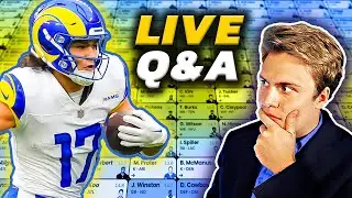 Fantasy Football Lessons Learned | Live Q&A