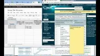 How to: Making a survey form with google docs