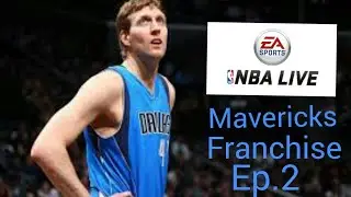 NBA Live 18 Franchise Dallas Mavericks Ep.2 Vs Warriors
