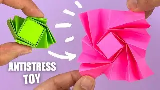 Easy Origami Flasher Toy, action origami easiest tutorial