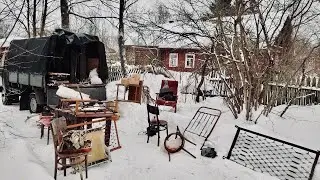 JUNK STORES: Treasures of a Moscow Country House. Part 1.