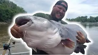 My 100 Lb Blue Catfish- The Untold Story (Footage Included)