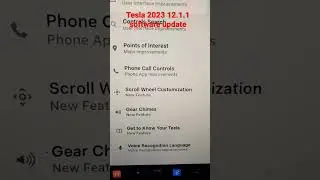 Whats new in the latest Tesla software update? #tesla #teslay #automobile #car