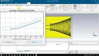 Corrugated Horn Antenna Design in MATLAB and CST