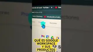 Qué es Google Workspace y algunos productos que ofrece. #shorts