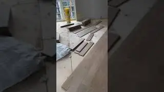 Монтаж массивной доски , дуб сорт Селект , покрытие масло воск