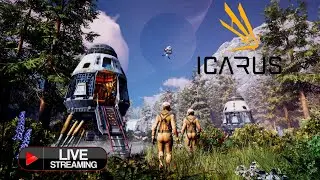 Стрим по ИКАРУС: Строим Фазенду/Раскрывая тайны: ICARUS