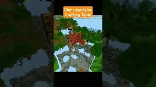 Crafting table #minecraft #minecraftshorts #shorts