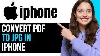 How To CONVERT PDF TO JPG FILE IN IPHONE! | BEST NEW METHOD 2025!