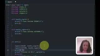 Tutorial in C Language about Signals in Operating Systems (SIGINT, SIGTERM and SIGKILL)
