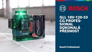 Nový 360° laser GLL 18V-120-33 CG Professional