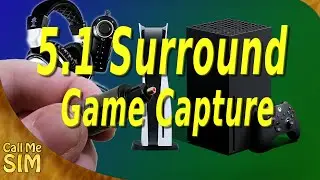 How to Record 5.1 surround sound using a non 5.1 game capture device