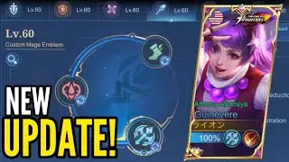 THE NEW EMBLEM SYSTEM IS HERE! | Athena Asamiya Gameplay | MLBB