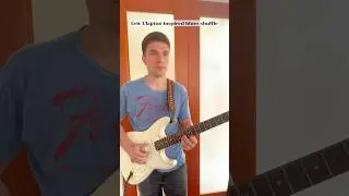 Eric Clapton inspired blues #bluesguitar #blues #guitar #guitarsoloing #bluesmusic #guitarist #jam