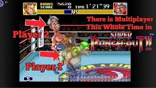 There is Multiplayer This Whole Time!  - Trying Some new Cheats in Super Punch Out!!