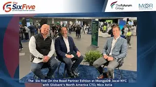 Six Five On the Road Partner Edition @ MongoDB .local NYC w/ Globant's North America CTO, Nico Avila