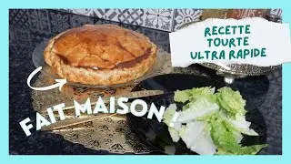 RECETTE ULTRA FACILE ET RAPIDE Tourte Jambon Fromage