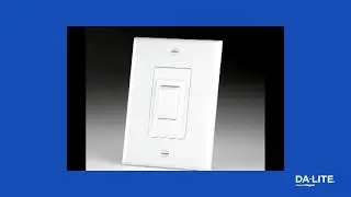 Da-Lite Contour Electrol | Wall or Ceiling Mount Electric Projector Screen