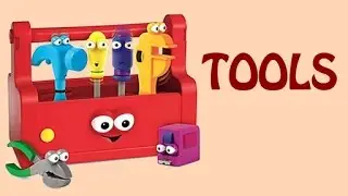 Tools For Kids - Learn Names Of Tools | Educational Toys For Kids | Basic English Lessons For Kids