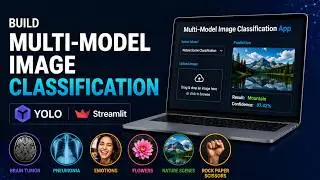 Build a Multi-Model Image Classification App with YOLO & Streamlit | Deep Learning Project Tutorial