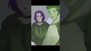 raven xx 💞 beast boy 😍 #thanks for 200 subs # like #sub # love status 💝