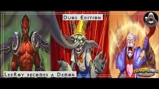 Leeroy becomes a Demon??~  Hearthstone Battlegrounds Duos1