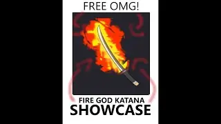 Slayer Tycoon Fire God Katana Showcase!