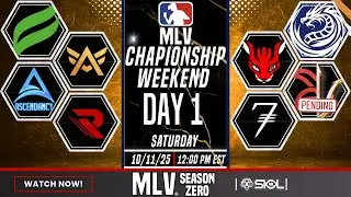MLV CHAMPIONSHIP WEEKEND | Season 0 Playoffs Day 1