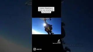 Skydiving in Dubai was amazing! #shorts #skydiving #skydivingdubai