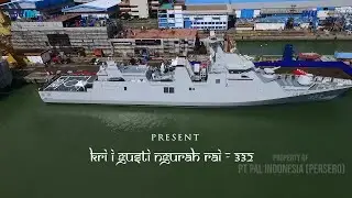KRI I Gusti Ngurah Rai-332 Siap Tempur dan Kawal Kedaulatan NKRI