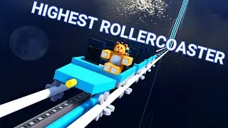 THE HIGHEST ROLLERCOASTER ON ROBLOX