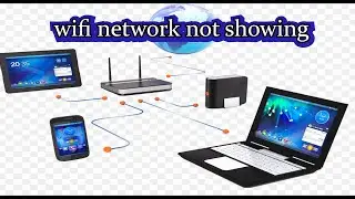 all wifi networks are showing except mine