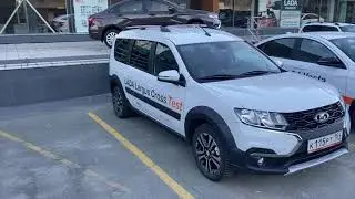 Largus Cross 2021 заводские точки сварки, сколько краски с завода, смотрим как покрашено.