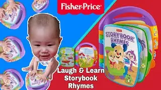 🔴FISHER PRICE STORY BOOK RHYMES Laugh and Learn | Quick Demo | Tsanel Juan
