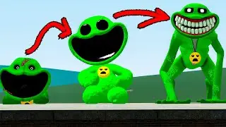 NEW EVOLUTION OF FORGOTTEN SMILING CRITTERS FEARFUL FROG POPPY PLAYTIME CHAPTER 3 In Garry's Mod! 🎮