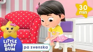 Klädsången - Little Baby Bum | Låtar och videor för barn | Moonbug Kids Svenska