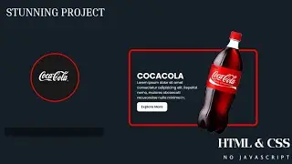 Build Stunning Animated Product Cards with Just HTML & CSS! (Perfect for Beginners)