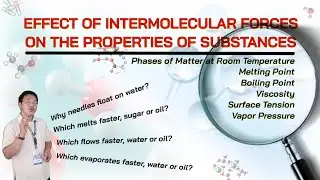 EFFECT OF INTERMOLECULAR FORCES ON THE PROPERTIES OF SUBSTANCES | Science 11 | Physical Science