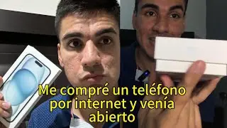 Me compre mi IPhone 15 por internet y esto me llego
