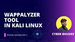 Wappalyzer Tool in Kali Linux | Complete Ethical Hacking Day 02