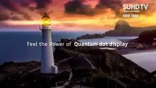 Real 4K SUHD HDR Samsung Demo׃Quantum dot display