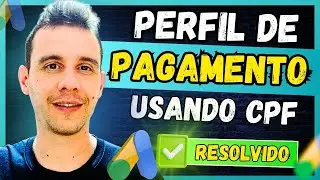 Como Criar NOVO PERFIL DE PAGAMENTO Para Subconta Google Ads ((PROBLEMA RESOLVIDO✅))